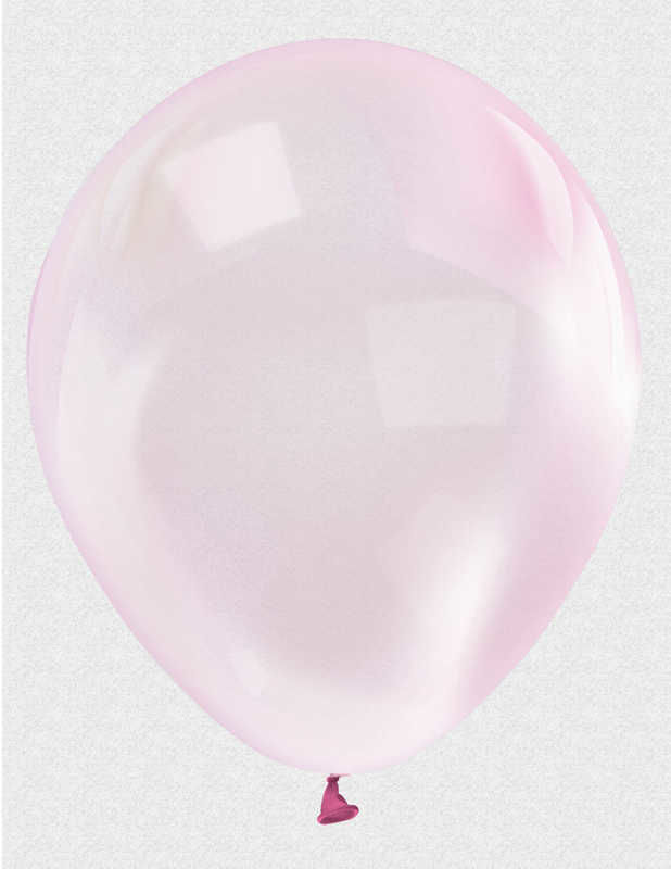 Ruby Fuşya Renk Ekstra Şeffaf Lateks Balon 100 Adet
