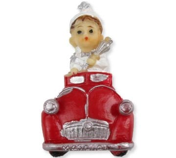 SÜNNET ÇOCUĞU KIRMIZI ARABALI MAGNET P20-480