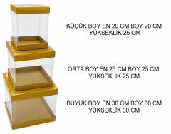 KUTU ASETAT DEMONTE 3 LÜ SET ALTIN PK:3