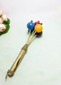 25 Cm 5 li Ahşap Marakas