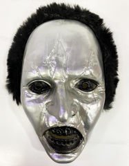 Siyah Saçlı Plastik Michael Myers Maskesi 26x17 cm