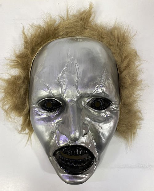 Açık Kahve Saçlı Plastik Michael Myers Maskesi 26x17 cm