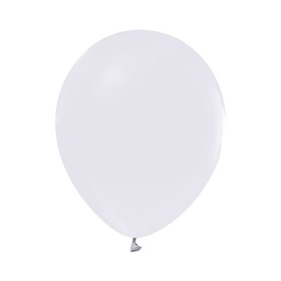 Metalik Balon Beyaz Renk 100 Adet