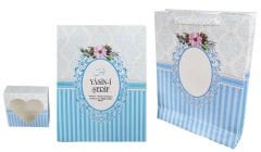 YASİN KİTAP 64 SAYFA 12X16 CM MAVİ PK:100