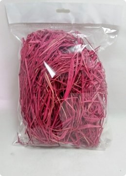 Renkli Doğal Rafya Saman Asetat Kutu Taban Süsü