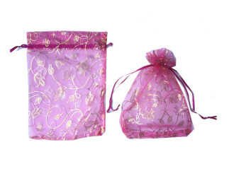 KESE LALE DESENLİ FUŞYA 17*23cm P50-100