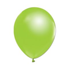 Metalik Açık Yeşil Balon 100 Adet
