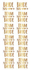 DÖVME TEAM BRIDE OKLU KALPLİ VARAKLI ALTIN PK:12