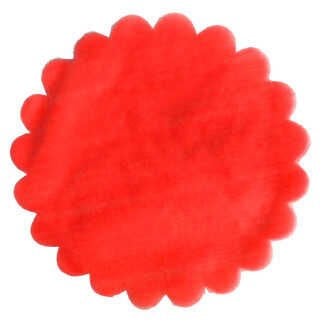 ORGANZE TAŞSIZ TÜL KIRMIZI 24 cm PK:100-KL:100