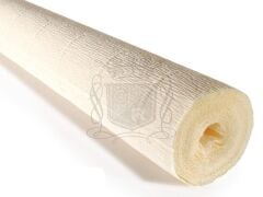 İtalyan Krapon Kağıdı No:603 - Antik Beyaz - White Cream 180 gr. 50X250 cm