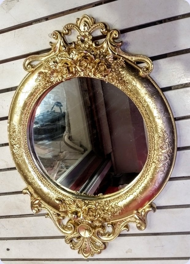 Polyester Aynalı Tepsi / Supla Altın