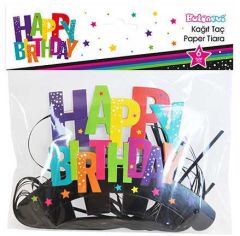 TAÇ HAPPY BIRTHDAY KAĞITTAN PK:6 KL:144