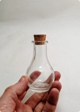 Mantar Tıpalı Armut Şişe (Söz,Nişan,Nikah şekeri)