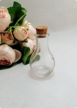 Mantar Tıpalı Armut Şişe (Söz,Nişan,Nikah şekeri)