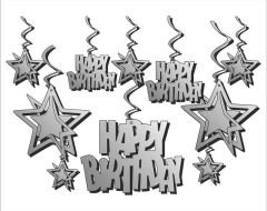 ORTA SÜS 3 BOYUTLU HAPPY BIRTHDAY GMŞ PK:10 LU SET
