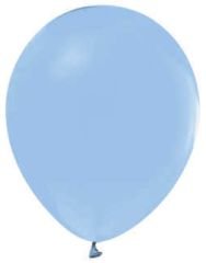BALON DÜZ 12 İNC PASTEL MAKARON MAVİ PK:100-KL:50