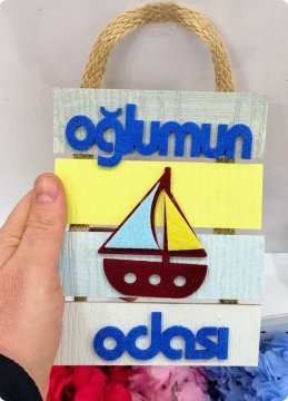 Renkli ahşap Kızımın & Oğlumun odası KIZ