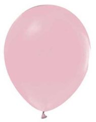BALON DÜZ PASTEL(MAKARON) 12 İNC PEMBE  PK:100