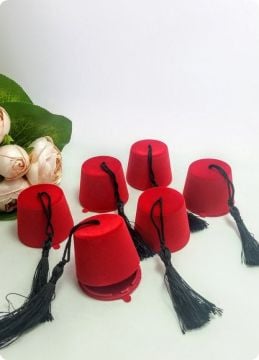 10'lu Kadife  Fes kutu