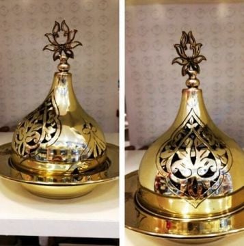 Pirinç El İşi Lokumluk (kına tası / kınalık)