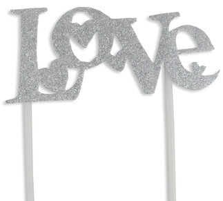 PASTA SÜSÜ LOVE GÜMÜŞ  PK:1-KL:50
