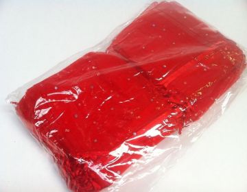 100 lü Büzgülü Tül Kese 9x12 cm