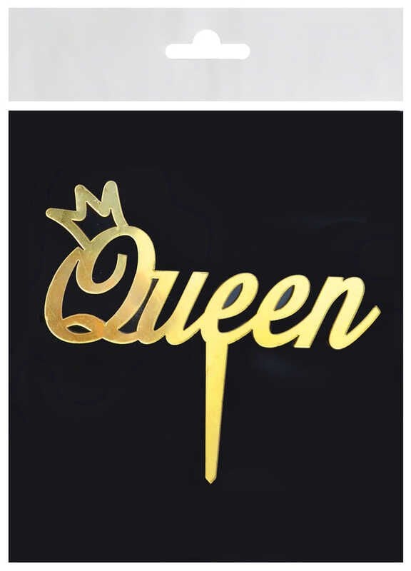 PASTA SÜSÜ PLEKSİ QUEEN ALTIN PK:10 KL:100