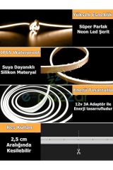5 mt 16 Renk 4 Fonksiyonlu Esnek Şerit Neon Led