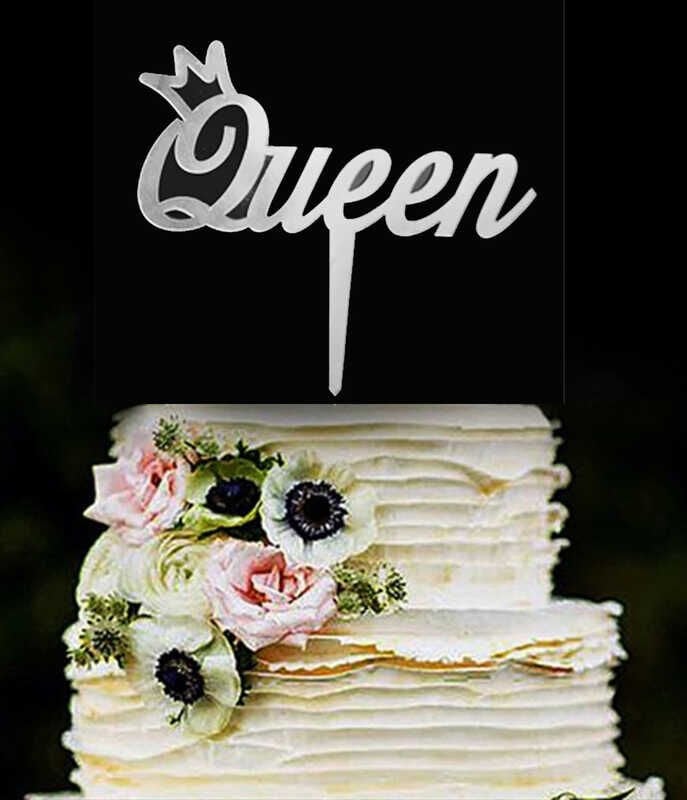 PASTA SÜSÜ PLEKSİ QUEEN GÜMÜŞ PK:10 KL:100