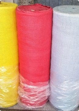 1 Mt eninde Renkli Jüt / Çuval kumaşı