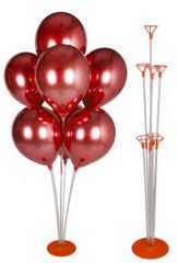 BALON SÜSLEME STANDI 75 CM KIRMIZI PK:1 KL:60