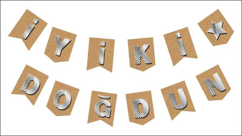 FLAMA İYİKİ DOĞDUN NATUREL PK:1 KL:600