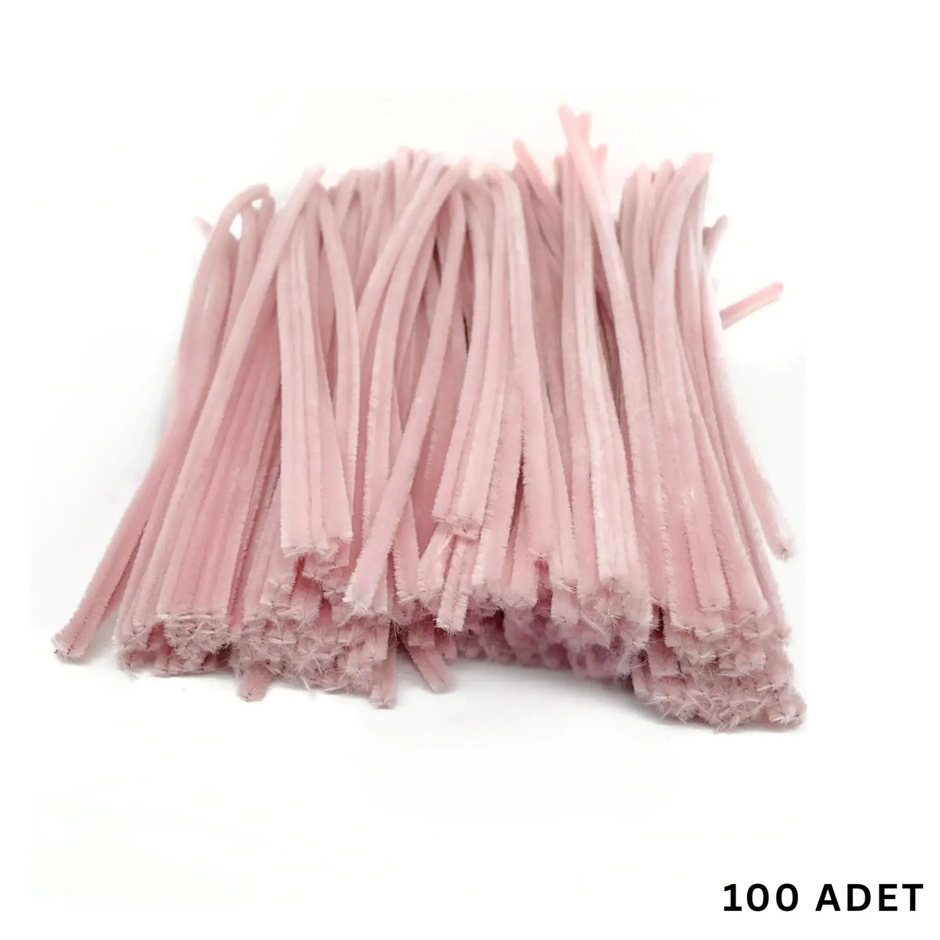 100 lü Şönil Tel (El İşi, DIY, Hobi ve Çiçek Yapım Teli) 6 mm - 30 Cm