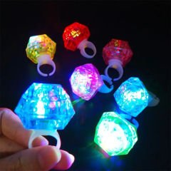 Kristal LED Parti Yüzük Seti (6&#39;lı)