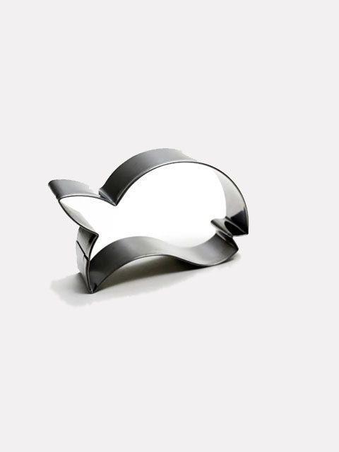 balık modeli kurabiye kalıbı metal