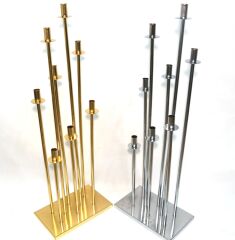 8 li Büyük Uzun Şamdan GUMUS