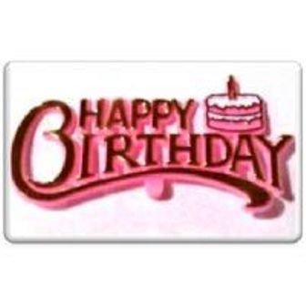 happy birthday mumlu plaket pembe