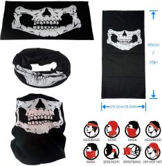 Motorcu Boyunluk Baf Buff Bandana 25x48 cm Model 7