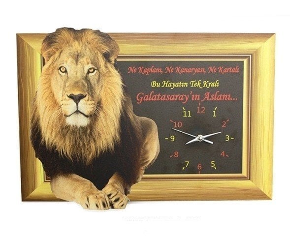 45*31 cm Taraftar  Duvar Saati