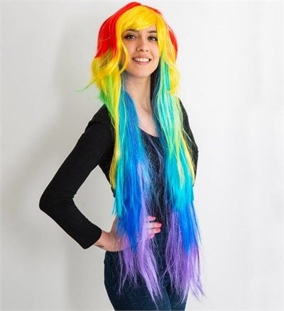 My Little Pony Rainbow Peruk 100 cm