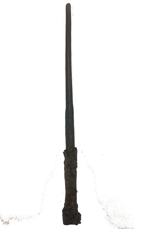 Harry Potter Asası 30 cm ve Siyah Çerçeveli Harry Potter Gözlüğü Seti