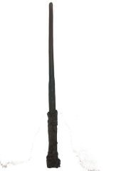 Harry Potter Asası 30 cm ve Siyah Çerçeveli Harry Potter Gözlüğü Seti
