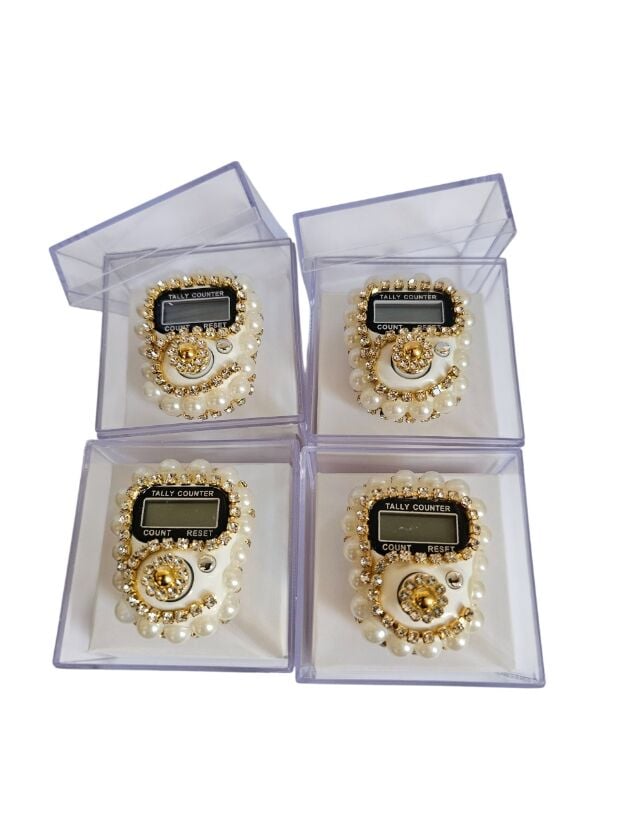 12 Li 5x5x5 Cm Mika Kutuda Zikirmatik