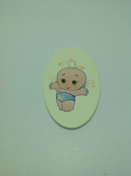 25 li bebek yuvarlak 20 li oval sticker