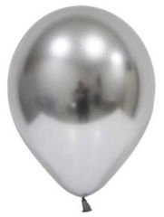BALON KROM PARLAK 6 İNC GÜMÜŞ PK:50 KL:40