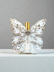 20 Li İsme özel çift krem kelebek şişe hediyelik