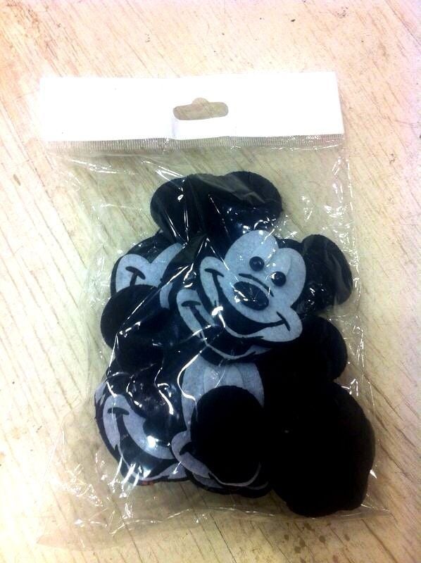 Keçe Miky Mouse Obje