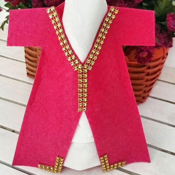 Yemekli Düğün, Organizasyonlarınız için Keçe Kaftan Peçetelik