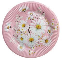 8 Lİ TABAK PAPATYA KARTON 300 GR 23 CM