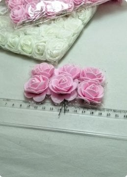 4 cm Büyük Lateks Gül